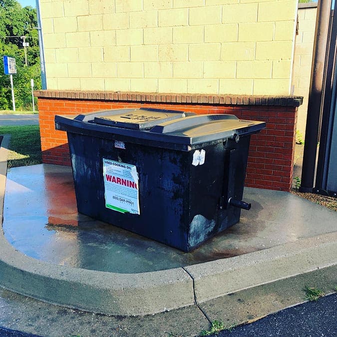 Grease Bin and Pad Cleaning on Madison St in Clarksville TN