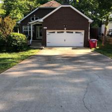 Concrete Cleaning on Shiloh Rd in Clarksville, TN 1