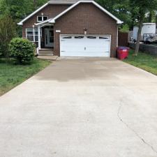 Concrete Cleaning on Shiloh Rd in Clarksville, TN 2