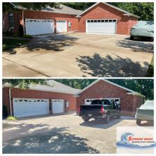 Pool Deck and Driveway Concrete Cleaning in Springfield, TN 3