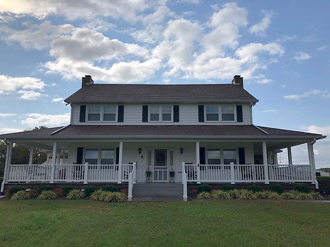 Roof Cleaning on Hwy 76 in Clarksville TN