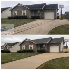 Roof Wash, House Wash, and Driveway Cleaning Project in Clarksville, TN 0